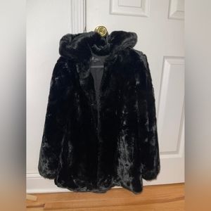 Zara faux fur coat